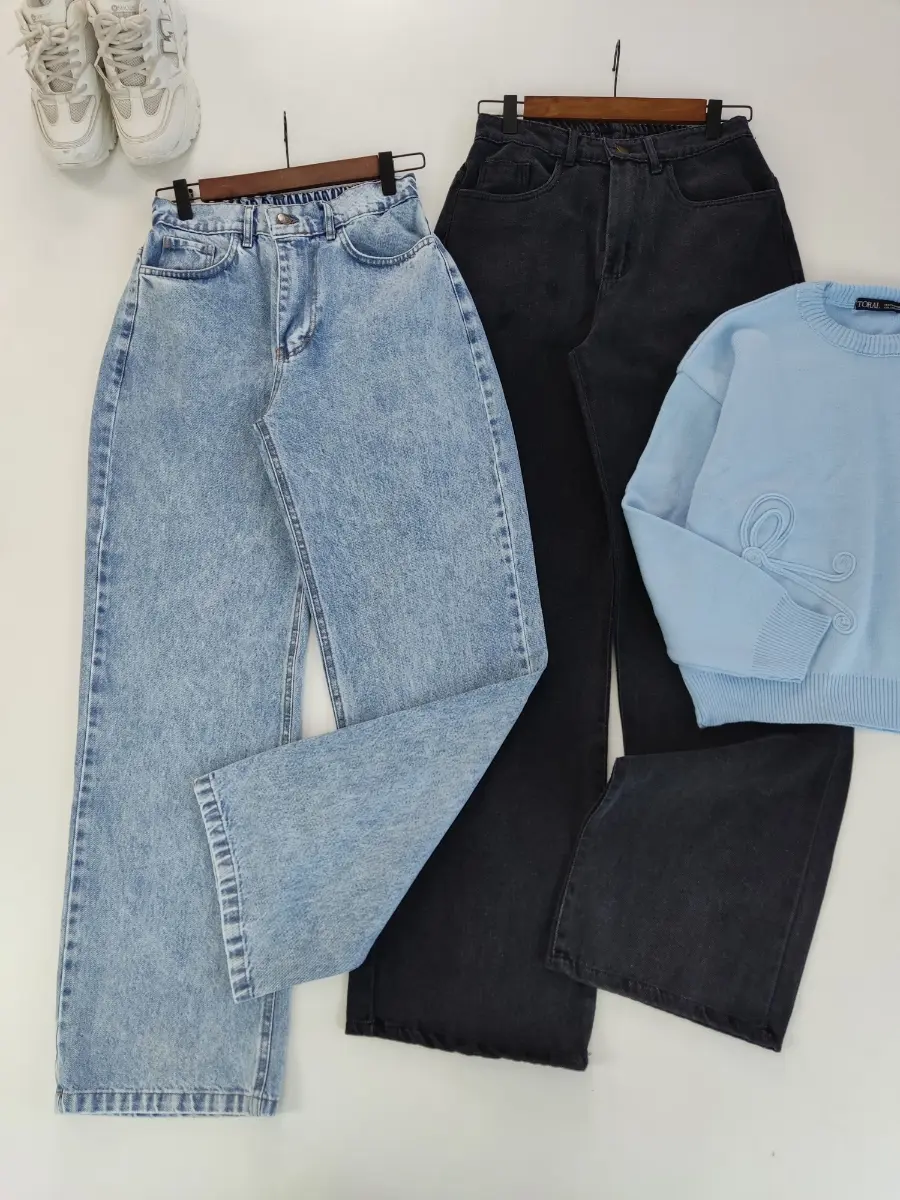 شلوار نیم بگ طنین